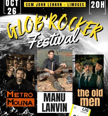 Glob'Rocker Festival 2026 affiche