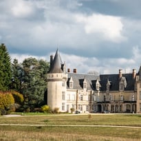 Visite guidée des salons de réception, de la chapelle et visite balisée du parc