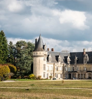 Visite guidée des salons de réception, de la chapelle et visite balisée du parc