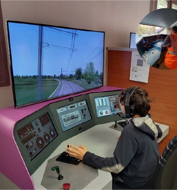 Découverte des coulisses du TER : simulateur de conduite et visite d'une rame !