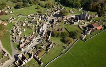 Visite du chantier du village martyr d'Oradour-sur-Glane