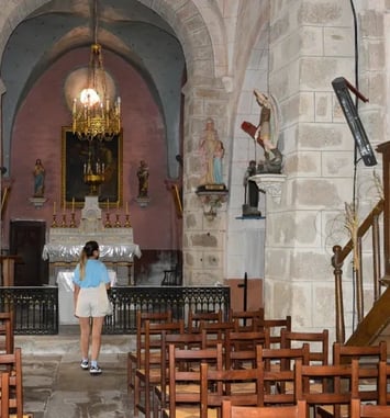 Présentation et concert piano, voix à l'église de Meilhac
