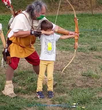 Démonstration et initiation au tir à l'arc médiéval