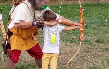 Démonstration et initiation au tir à l'arc médiéval