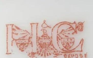 Estampille de porcelainier