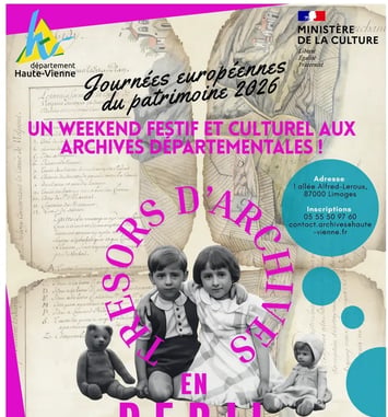 Visite guidée des Archives départementales