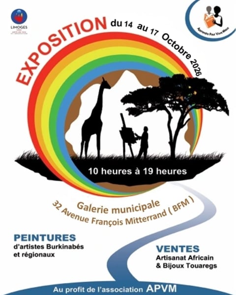 Expo-vente d’artisanat africain de l’APVM