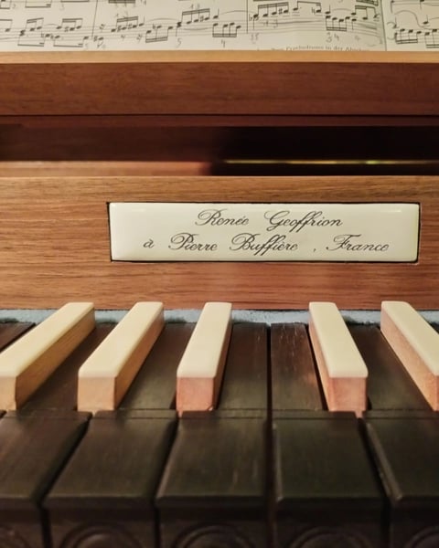 Inauguration du clavicorde du Conservatoire de Limoges