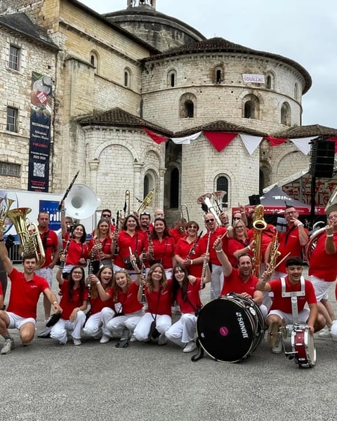 Exposition en ville : 40ème anniversaire de la Banda la Châtelaine