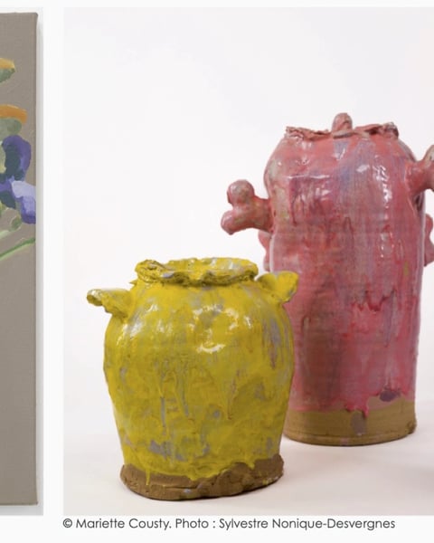 Flor e Ausel - une exposition d'Olga Boudin et Mariette Cousty