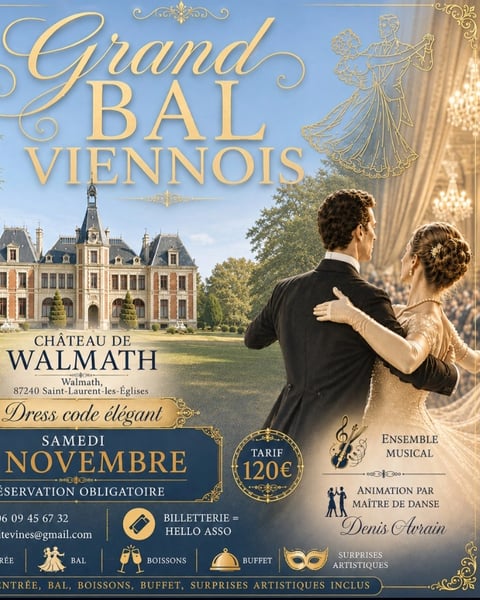 Bal viennois au Château de Walmath