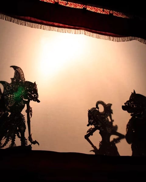 Théâtre d'ombres - L'enfant d'éléphant